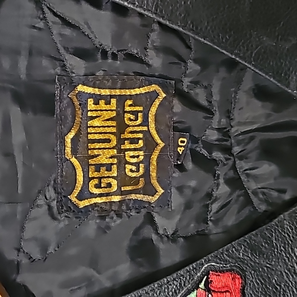 Leather Vulcan Riders Vest - Picture 3 of 6